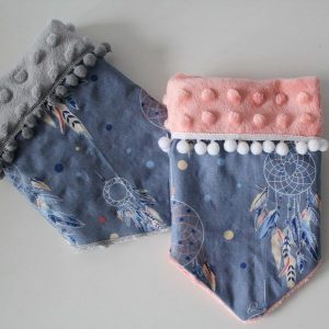 apaszka minky dla dziewczynki