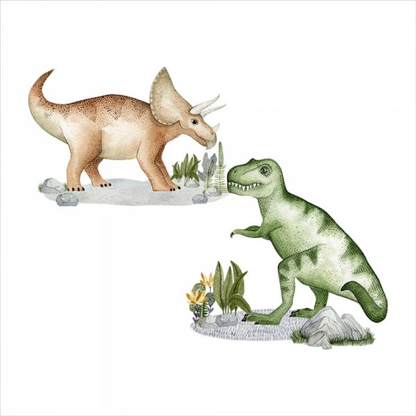 Naklejki na Ścianę dla dzieci Dinozaury